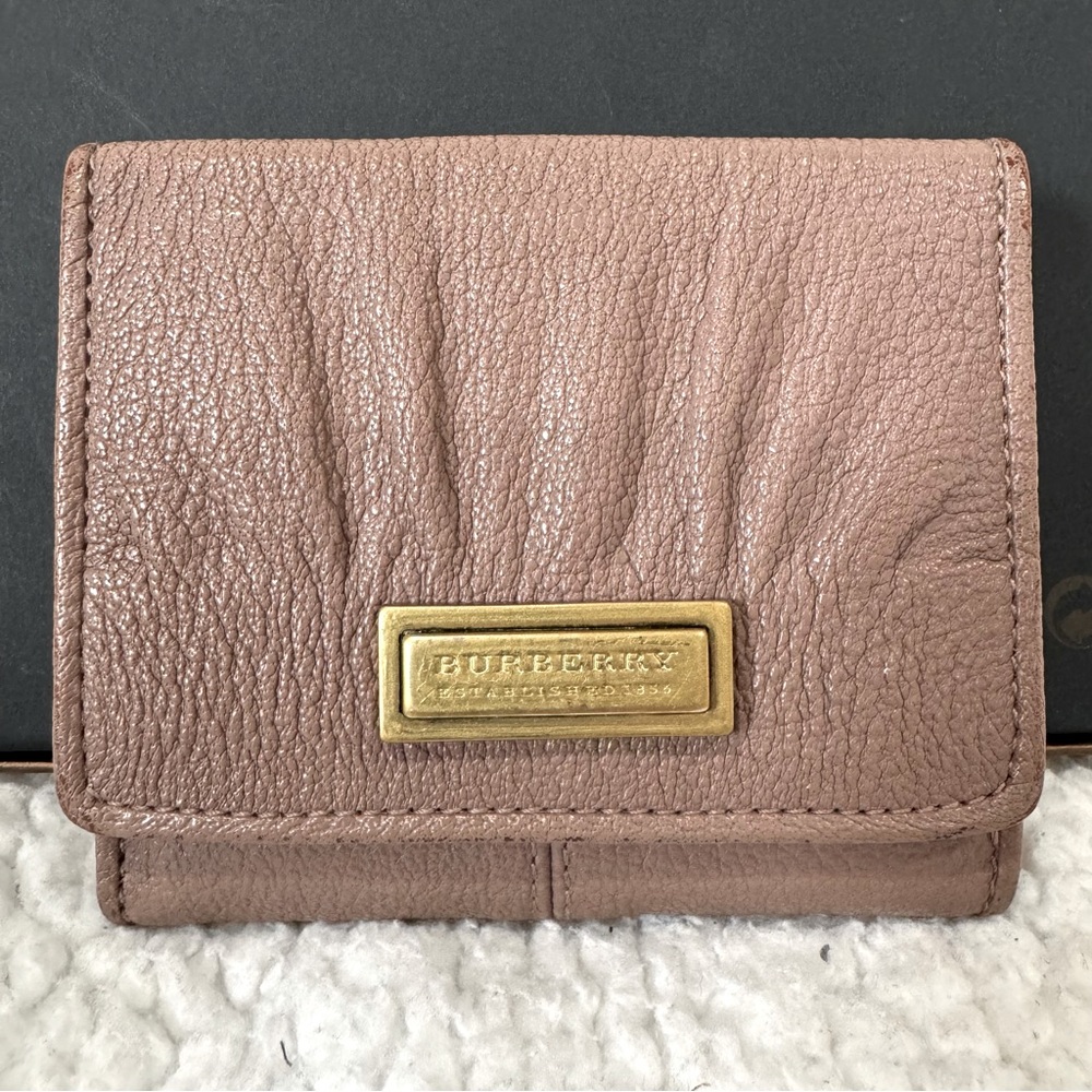 Vintage Burberry Compact Wallet